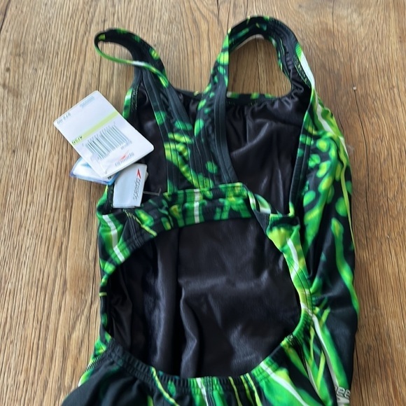 NWT $72 Speedo Women's Reigning Light Flyback One Piece Swimsuit Size: 30 / 4 - Picture 5 of 5
